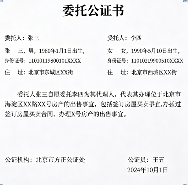 代人买房为什么还要做委托公证