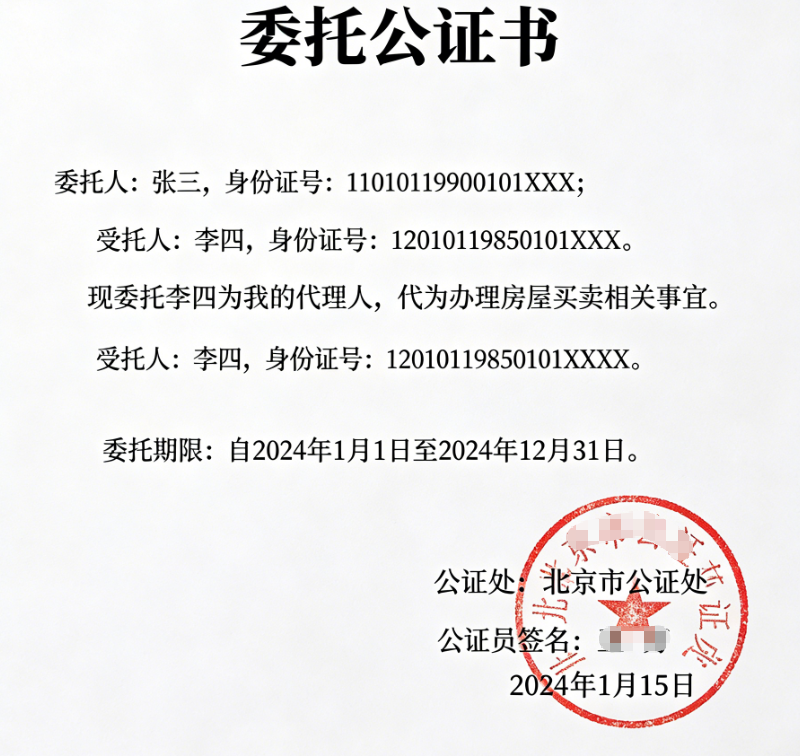 代人买房为什么还要做委托公证